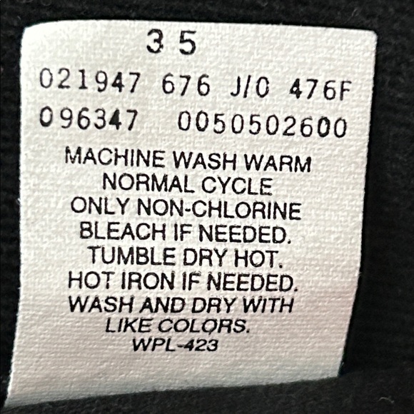 Vintage Levi’s 505 mens Size 38 x 34 black jeans. New with tags. Canada Oct 1990 - Picture 8 of 10